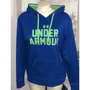 SOLD ON ANOTHER STORE Under Armour Hoodie womens size L, mens size M Royal Blue